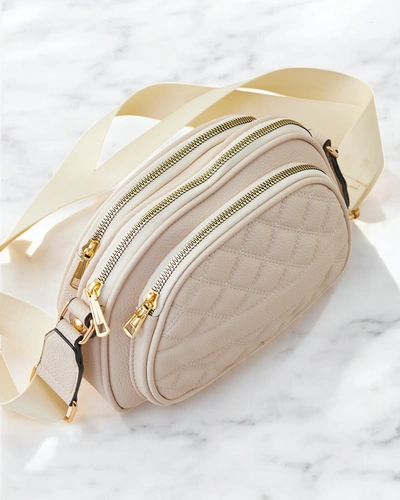Royalfashion Oval kleine Damenhandtasche aus Kunstleder