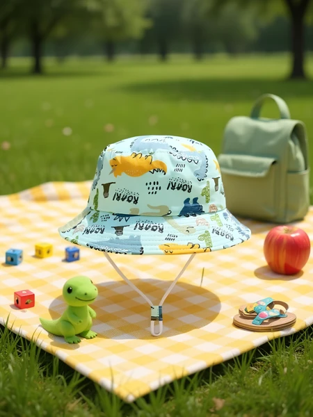 Royalfashion Kinder-Bucket Hat Happy Patches
