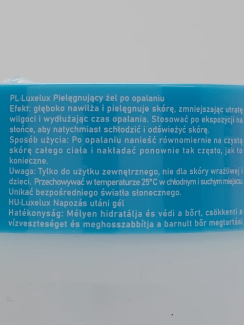 Luxelux Гель для охолодження після засмаги 280г
