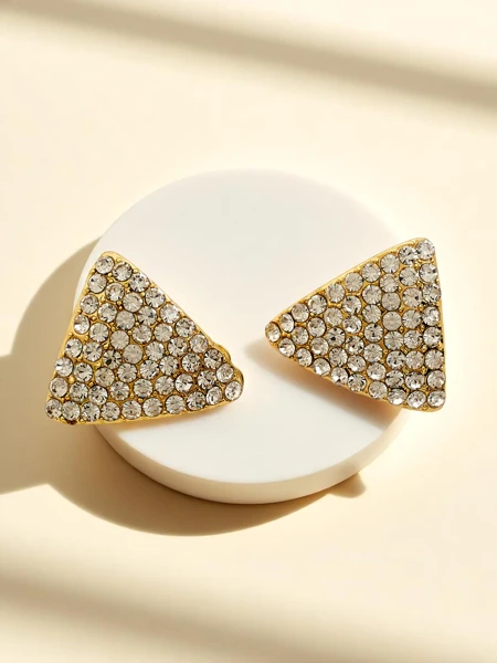 Royalfashion Damen-Clip-Ohrringe mit Zirkonia