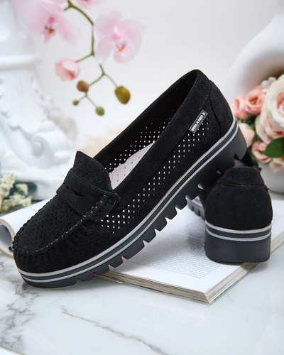 Royalfashion Ажурні жіночі мокасини Leteller