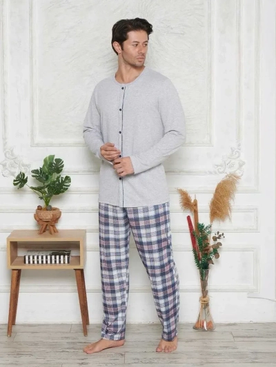 Royalfashion Baumwollherrenpyjamas