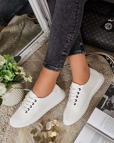 Royalfashion Damen durchbrochene Turnschuhe Tareb