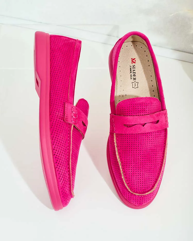 Royalfashion Damen durchbrochene Mokassins Sierro