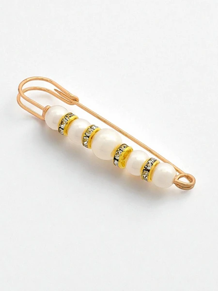 Dekorative Damenbrosche mit Perlen Anthea Aurelia