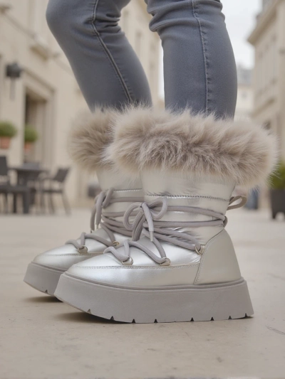 Royalfashion Damen Schneestiefel Melioz