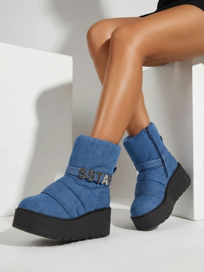 Royalfashion Damen Schneestiefel Fizo