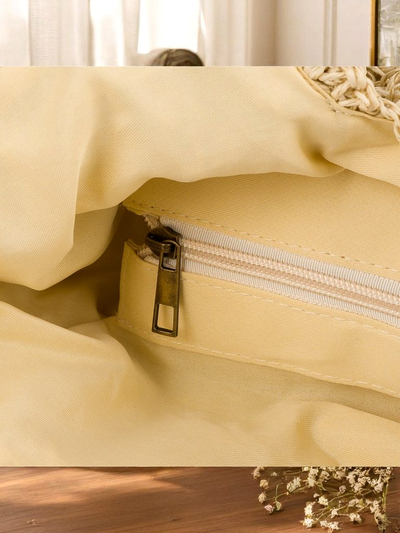 Royalfashion Велика жіноча солом'яна сумка Sunny Straw