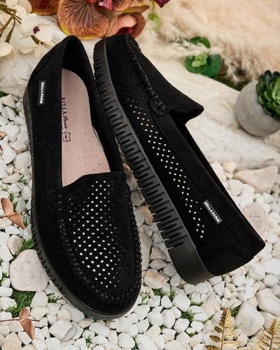 Royalfashion Жіночі ажурні мокасини Nafis