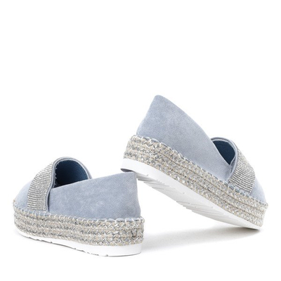 Blaue Espadrilles mit Zirkonia Anasdiea - Footwear 1