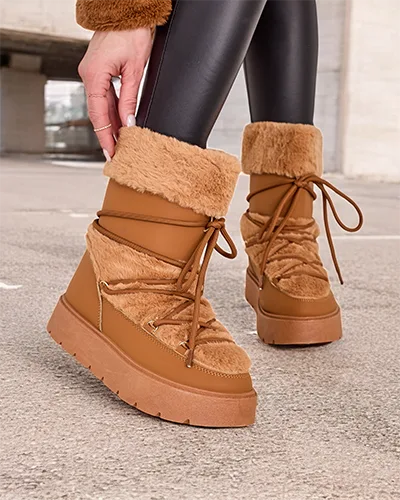 Royalfashion Damen Schneestiefel Volio