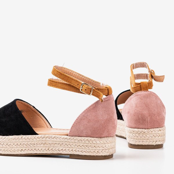 Bunte Damensandalen a'la espadrilles Mit freundlichen Grüßen - Schuhe 1