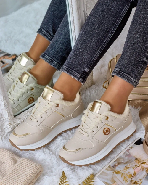 Royalfashion Утеплені жіночі кросівки з хутром Boris