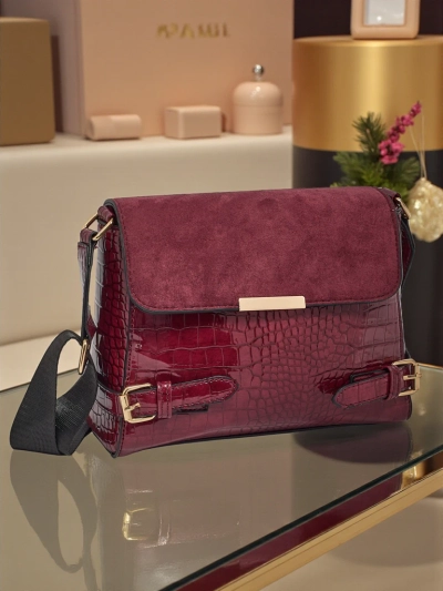 Kleine Damenhandtasche aus Öko-Leder Terilla