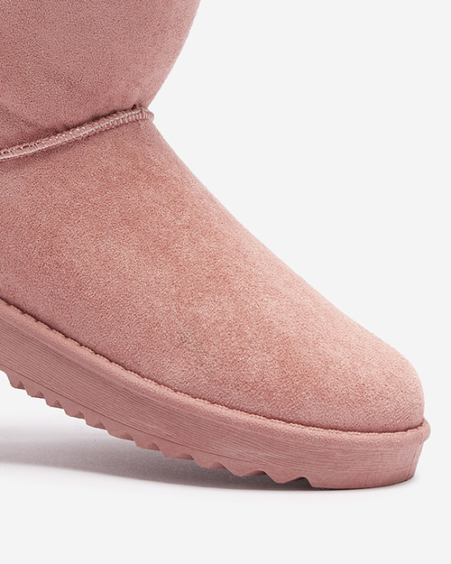 Рожеві жіночі чобітки Izuni