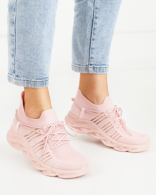 Рожеві жіночі кросівки Serinto