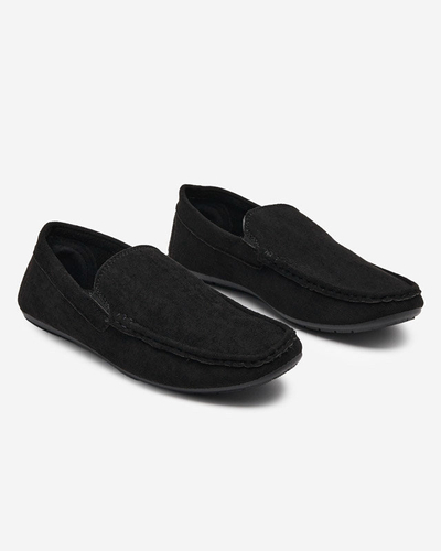 Schwarze Herrenmokassins Serovi- Footwear