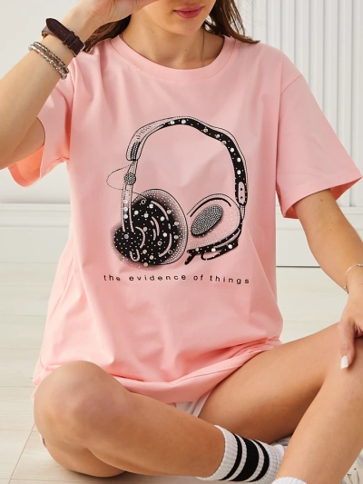 Royalfashion Damen Baumwoll-T-Shirt mit Druck
