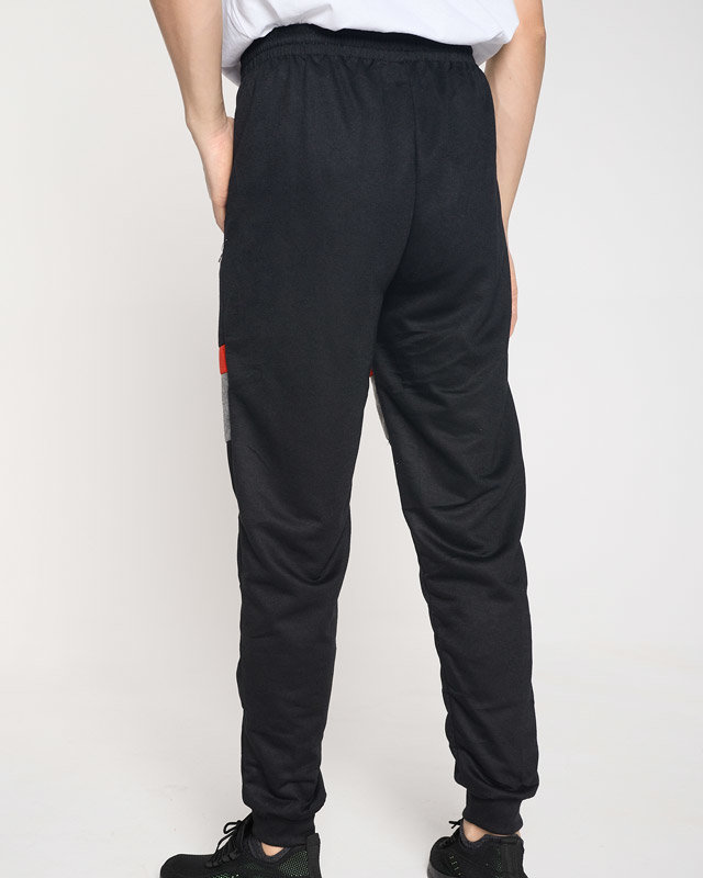 Schwarze Jogginghose für Herren mit Aufschriften - Kleidung