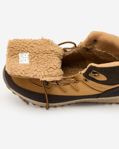 Royalfashion Kamelfarbene Herren-Trapper Jekouia