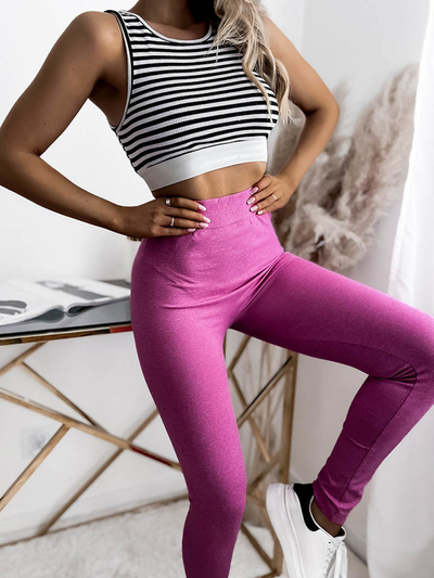 Damen-Leggings in Rosa- Kleidung
