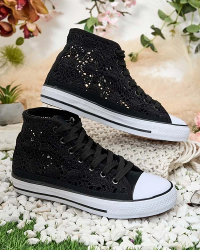 Royalfashion Damen durchbrochene Nictz Sneakers