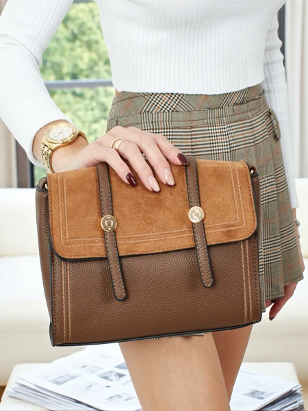 Kleine Damenhandtasche aus Öko-Leder Elore