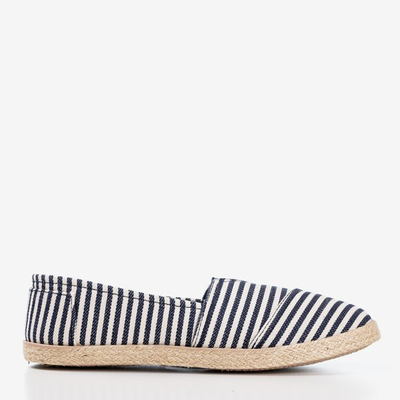 Темно-сині еспадрільї в темно-синьому кольорі - Взуття