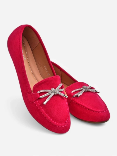 Royalfashion Damen-Loafer mit einer Schleife Dicor