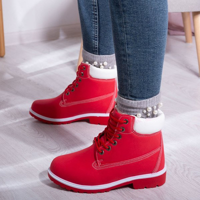 Rote isolierte Wanderschuhe Ellea - Footwear