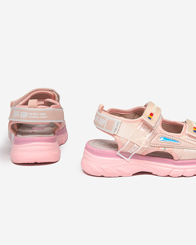 Босоніжки для дівчинки рожевого кольору Umaf- Shoes