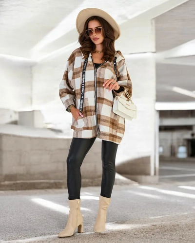 Royalfashion Women's Shirt Type Coat