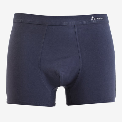 Graue Baumwoll-Boxershorts für Herren - Unterwäsche