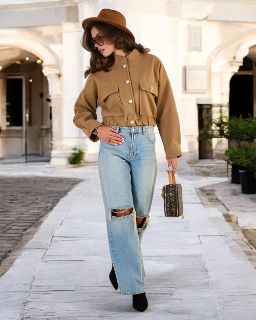 Жіноча куртка-бомбер Royalfashion