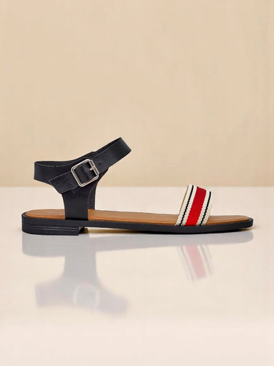 Royalfashion Damensandalen mit flacher Sohle Naya