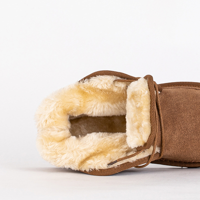 Kinderstiefeletten Venus Camel Leder Bequem für den Herbst
