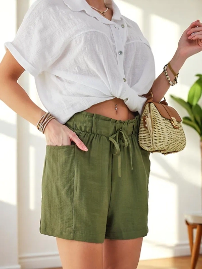 Royalfashion Damen Viskose-Shorts