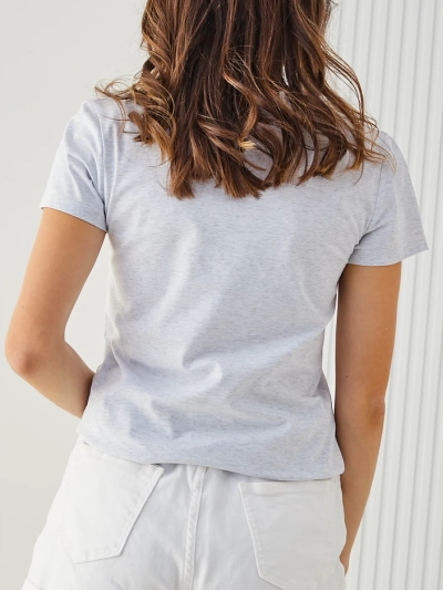 Royalfashion Damen Baumwollbluse mit Schmetterlingen