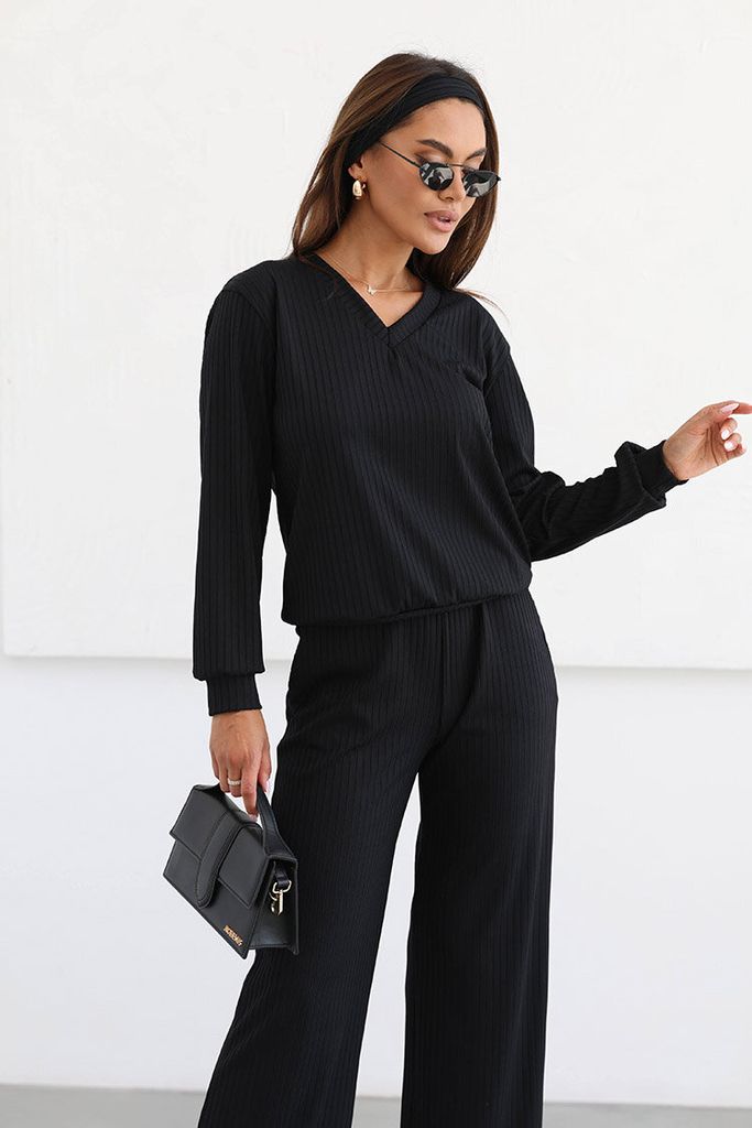 Royalfashion Damen-Set aus gerippter Baumwolle