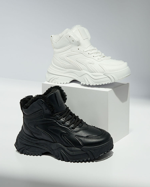 Жіночі кросівки Royalfashion Forraffi утеплені хутром