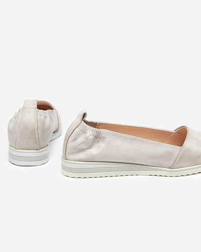 Silber Asya Ballerinas - Schuhe