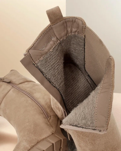 Royalfashion Damen Ankle Boots auf dem Pfosten Effo