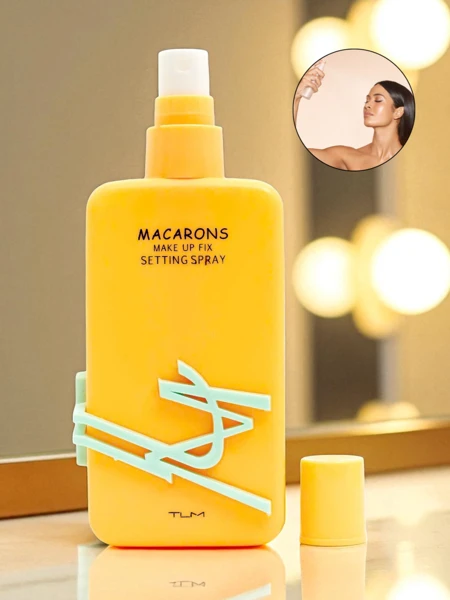 Macarons Makeup Fixing Spray Gelb
