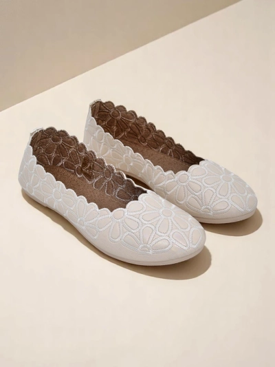 Royalfashion Floral Ballerinas für Damen Magerro