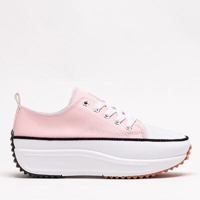 OUTLET Hellrosa Damen Sportschuhe a'la Tenemika Turnschuhe - Schuhe