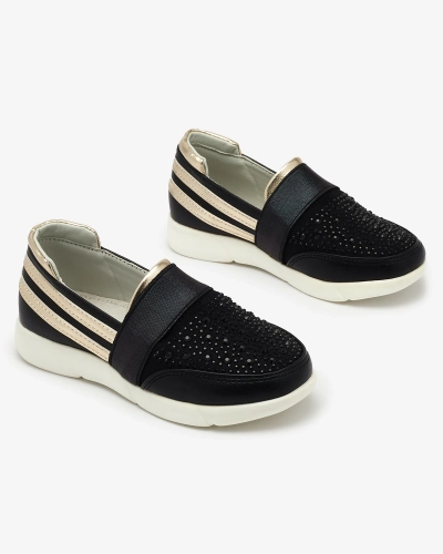 Schwarze Slipper für Kinder - auf Ciarala - Footwear