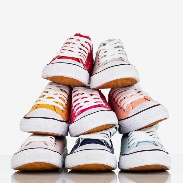 OUTLET Blaue Damenturnschuhe Noenoes - Schuhe