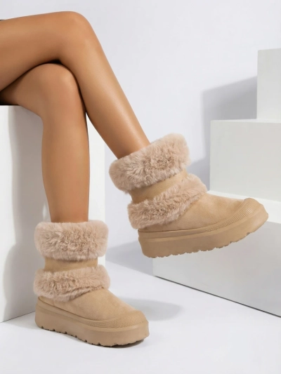 Royalfashion Damen Schneestiefel Rozoli