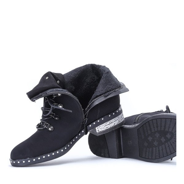 Black Shelby Workers - Footwear