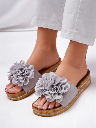 Royalfashion Damenflip-flops mit Blumen Focce